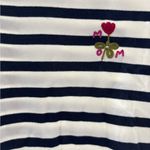 J.Crew  Mariner cloth boatneck T-shirt with "Mom" embroidery Photo 6