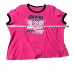 Vintage Glitter Indianapolis 500‎ Tee Pink Size 3X Photo 6