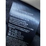 Tommy Hilfiger Women's Blue Fleece Logo Crewneck Long Sleeve Sweater Top Size S Photo 4