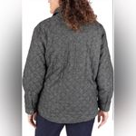Dickies  Women's Gray Size XL Quilted Flannel Shirt Jacket Photo 2