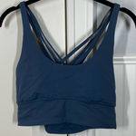 Lululemon Free to Be Moved Bra iron blue size 10 READ Photo 0