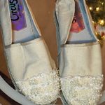 Circus by Sam Edelman Sam Edelman Circus Lane Pearl Embroidered Cream Espadrilles Flats size 9.5 New Photo 2