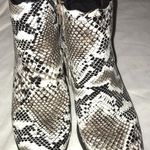 Qupid Snakeskin Booties  Photo 0