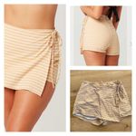l*space L* - Harborside Stripe Waikiki Skort in Yellow & White Photo 1