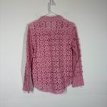Free People Yesenia Crochet Lace Shacket Size Small Photo 2