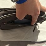 Baggallini Excellent Condition  RFID‎ Festival Bag - Brown with Blue interior Photo 5