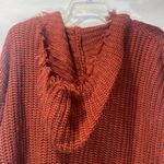 Entro Full Zip Frayed Sweater Jacket Women’s Medium Photo 6