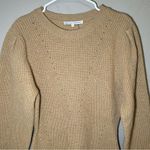 English Factory  neutral wool blend knit mini sweater dress women’s size small Photo 2
