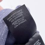 Zella Mesh Insert Capri Leggings Heathered Steel Blue Yoga Women's Size Small Photo 6