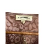 ee:some  Animal Print V‎ Neck Blouse Top Women's Size S Balloon Sleeve Photo 5