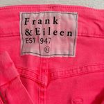 Frank‎ & Eileen Sligo Neon Pink Skinny Jeans Italian Power Denim Size 31 Photo 3