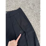 Good American  Luxe Suiting Column Pleated Wide Leg Trousers Pants Flowy Size 16 Photo 12