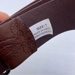 Western turquoise stoned brown belt Photo 3