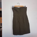 Trina Turk  Cora Tweed Strapless Mini Dress Green Photo 6