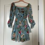 Alice + Olivia Waylon Floral Mini Dress Photo 3