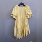 Moon River  Asymmetric‎ Ruched Flutter Dress Size XS Photo 2