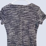 Banana Republic Banana Republic Blue & White Mini Crew Neck Short Sleeve Dress Sz 2 Photo 2