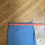 JAPPAREL Blue Ribbed Knit Midi Skirt XL Made in USA Photo 3