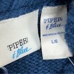 NWT Piper & Blue large junior toggle button down zipper carcoat sweater dress Size undefined Photo 8