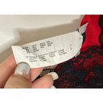 Vintage Y2K Intimissimi Silk and Lace Slip Dress in Red and Black sz. M Size M Photo 6
