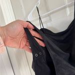 Abercrombie & Fitch  black faux leather style bodysuit size large Photo 4