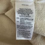 Madewell Sweatshirt Long-Sleeve Funnel-Neck Parchment Relaxed Size XS Photo 8