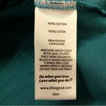 Life is Good I Go Both Ways Long Sleeve Crusher Tee Persian Blue Size XL Photo 6