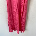 Rotate BirgerChristensen Pink Slip Dress with Animal Print size 4 Photo 3