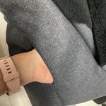 Splendid Xs Sherpa Lined Vest X - Small Gray Black Goth Preppy Photo 3