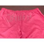Juicy Couture  Pink Satin Sleep‎ Pants Large Rhinestone Logo Lounge Glam Y2K Photo 1