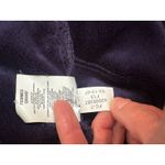 Free Country Women’s Hooded Jacket L Navy Blue Softshell Fleece Zip Photo 5