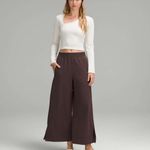 Lululemon  Ribbed Softstreme Asymmetrical Long-Sleeve Shirt size XL Photo 3