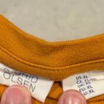 Sigrid Olsen  Women's Mustard Shirt Sleeve Top size XL Photo 7