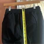 J.Crew  Linen Cotton Drawstring Pant Black‎ Pull On Elastic AW842 NWT Size 0P Photo 7