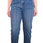 Bill Blass 1990s Vintage High Rise Straight Leg Mom Jeans Size 16 33" Photo 4