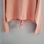 Fabletics Pink Anna Tie Back Sweatshirt Size L Photo 4