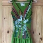 Denim Republic electric guitar peplum tie back top size medium Photo 8