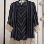 Xhilaration Xhileration Blue Kimono Photo 2