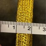 Gold sparkle shoe laces Photo 3