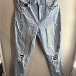 Wax Jean  Light Blue Ripped Boyfriend Jeans Photo 0