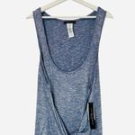 La Blanca NWT  Plus Beach Cozy Tie Front Knit Midi Dress Cover Up Blue Size 3X Photo 4