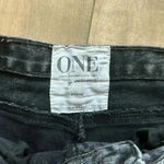 One Teaspoon  Runaways Destroyed Distressed Super Skinny Jeans Low Waist Sz 25 Photo 4