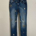 Driftwood  Audrey Floral Embroidered Jeans Size W25 - L31 Photo 0