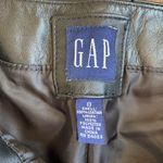 Gap VTG  100% Leather Mid Rise Boot Cut Pants Photo 1