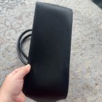 Apt. 9  Bow Dome Satchel Purse Black Silver Photo 2