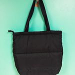 PINK - Victoria's Secret Victorias Secret PINK Black Quilted Tote Photo 4