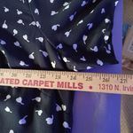 Talbots Plus Shift Dress Womens Size 20W Zipper Back Black w Tan leaves stretch Photo 5