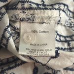 The Shirt Rochelle Behrens Smocked Ruffle Shirt Mini Dress Size XS NWT White Photo 5