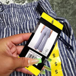 Briggs New York Briggs Striped Linen Pants Photo 4