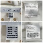 Shona joy  Sophia Dot-print Plunged V-neck Ruffle Mini Peplum Dress Photo 12